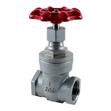 Merit Brass Co 1 In. Stainless Steel Gate Valve - 200 PSI VGT102-16